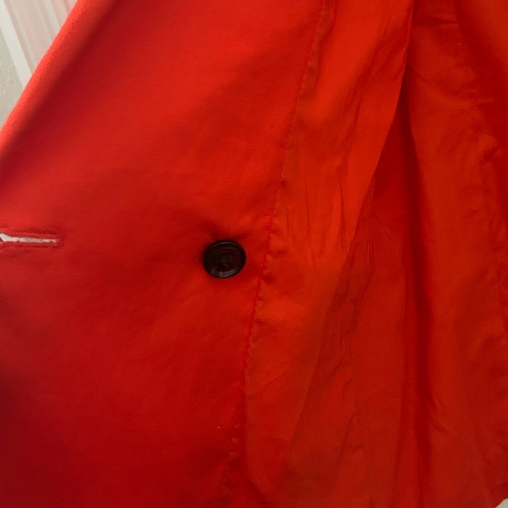 Banana Republic Vibrant Red Linen Blazer - Picture 10 of 11